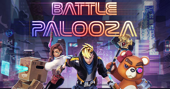 the mobile battle royale game battlepalooza is now available for ios and android devices