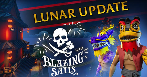 the pirate-themed battle royale game blazing sails has just released its lunar new year update