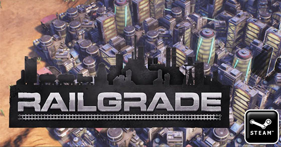 the railway construction strategy game railgrade is coming to pc via steam in 2021