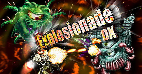 the retro-like mech action shooter explosionade dx is coming to current and next-gen consoles on march 18th 2021