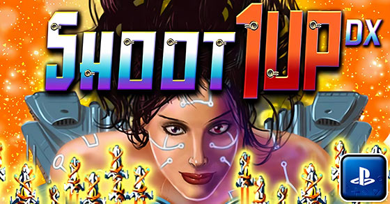 the retro-like shmup shoot 1up dx is coming to the ps5 and ps4 on february 11th 2021