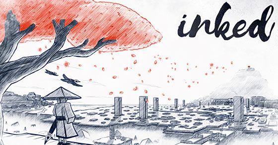the story-driven puzzle adventure game inked is coming to ios and android devices today