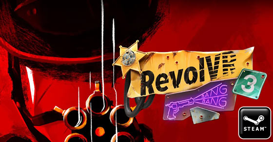 the vr arcade multiplayer game revolvr 3 is now available for pc via steam