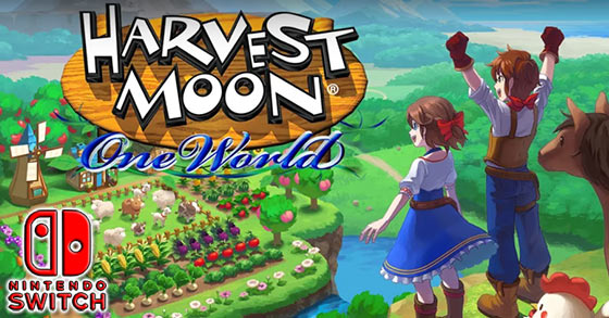 harvest moon one world is now physically and digitally available for the nintendo switch in europe