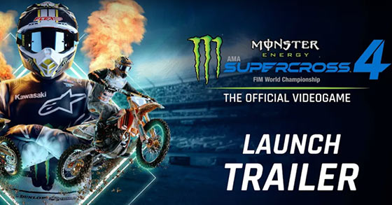 monster energy supercross the official videogame 4 is now available worldwide for pc and consoles