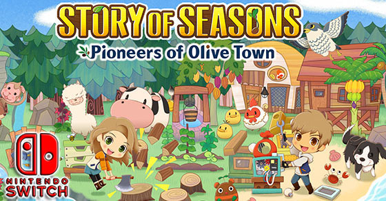 story of seasons pioneers of olive town is now available for the nintendo switch in eu and au