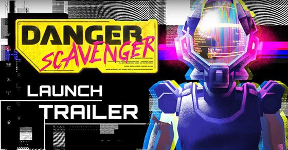 the full version of the cyberpunk action game danger scavenger is coming to pc and the nintendo switch on march 25th