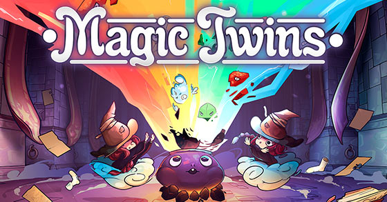 the magic-themed puzzle action game magic twins is now available for pc and the nintendo switch