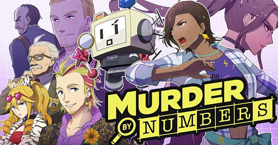 the puzzle adventure game murder by numbers is now available on stadia and the epic games store