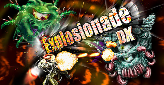 the retro-like mech-action shooter explosionade dx is now available for the ps5 ps4 xbox one and nintendo switch