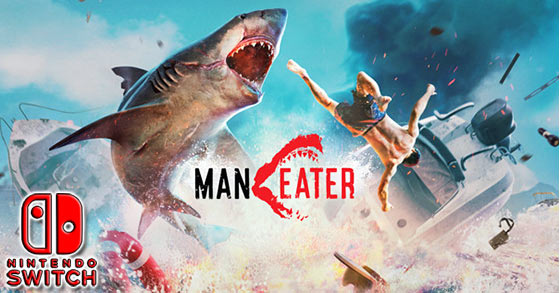 the shark-themed action rpg maneater is coming to the nintendo switch on may 25th 2021