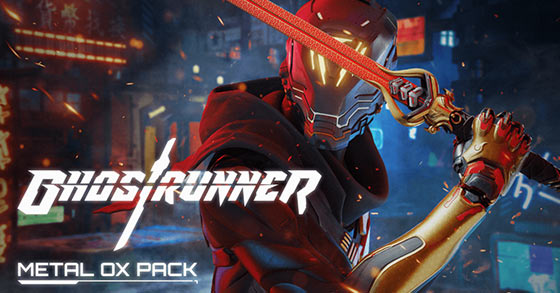 ghostrunner has just released its metal ox pack dlc update for pc and consoles