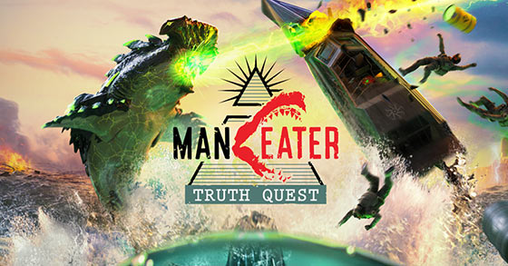 maneater is going to release its truth quest dlc for pc and consoles this summer 2021