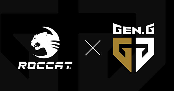 roccat has just announced their new partnership with the leading global esports organization gen-g