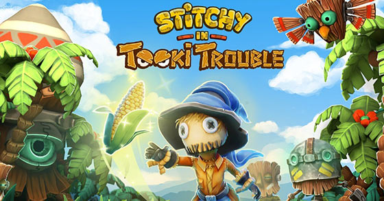 the colorful side-scrolling platformer stitchy in tooki trouble is now available for the nintendo switch