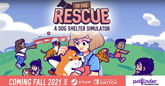 the dog shelter management sim to the rescue has just partnered-up with the petfinder foundation