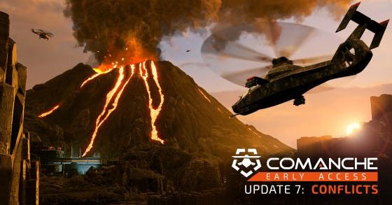 the modern helicopter shooter comanche has just released its conflicts early access update