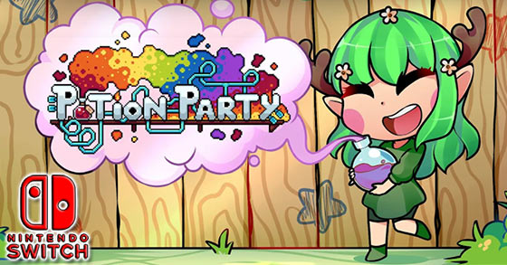 the potion-themed co-op management game potion party is coming to the nintendo switch on april 8th 2021