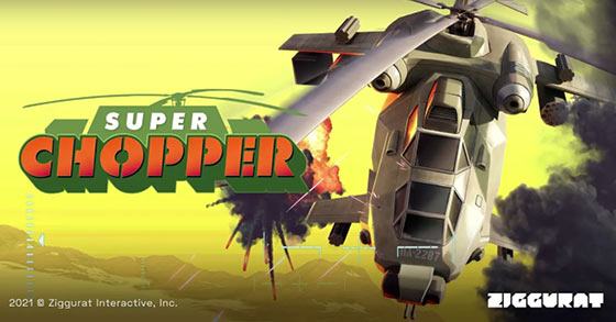 the retro arcade styled air combat game super chopper is now available via gog and steam