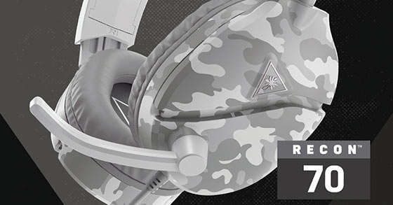 the turtle beach recon 70 arctic camo gaming headset is now available worldwide