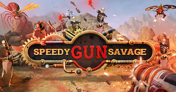 the vr arcade-shooter speedy gun savage is coming to steam on early access on april 9th 2021