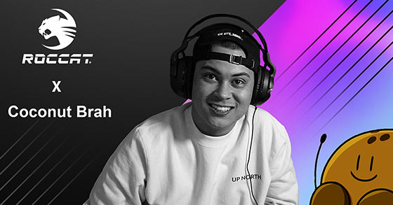 roccat has just-partnered-up with the legendary rainbow six siege youtuber jon coconut brah soli