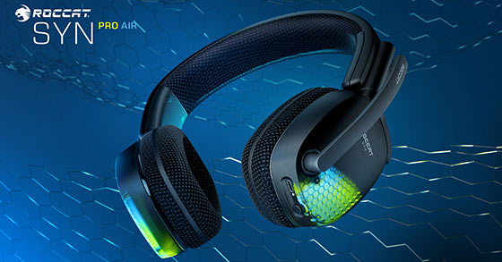 roccats syn pro air premium wireless pc gaming headset will be available on june 20th 2021