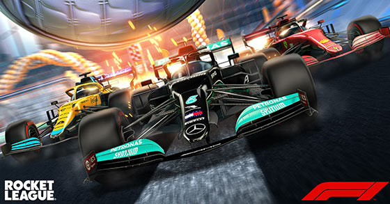 rocket league is releasing its formula 1 fan pack on may 20th on all platforms