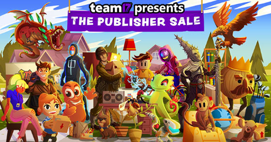 team 17 has just launched their huge spring 2021 steam publisher sale campaign