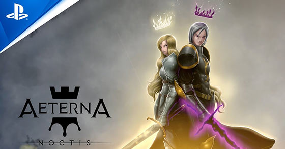 the 2d metroidvania aeterna noctis is coming to the ps5 and ps4 on december 15th 2021