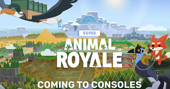 the brutal 2d multiplayer shooter super animal royale is coming to early access on xbox game preview and game pass on june 1st 2021