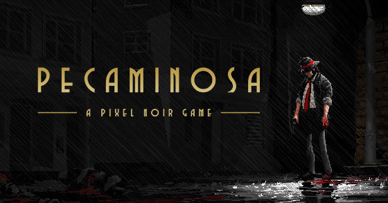 the film noir-themed pixel-art arpg pecaminosa is coming to pc and the nintendo switch on may 27th 2021