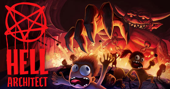 the hellish dark humor survival sim game hell architect is coming to pc via steam this summer 2021