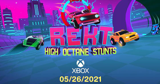 the high octane stunt driving arcade game rekt is now available for xbox series x s and xbox one