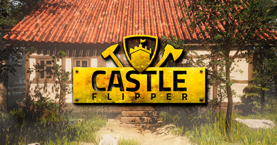 the medieval-themed building action sim game castle flipper is coming to steam on may 27th 2021