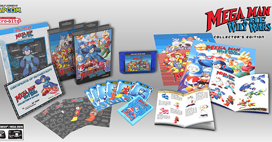 the mega-man the wily wars collectors edition cartridge is coming to the sega mega drive in q3 2021 in the eu