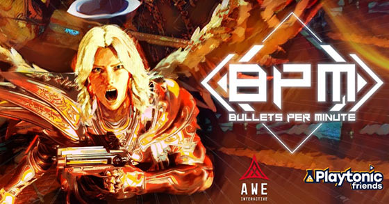 the rhythm action rogue-like fps bpm bullets per minute is coming to playstation and xbox consoles this year 2021