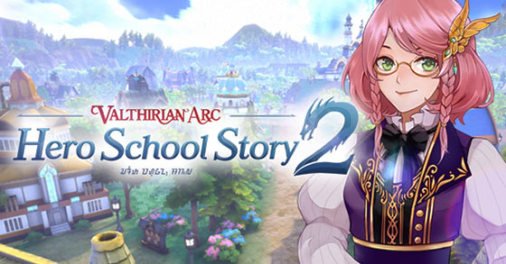 the school-themed rpg sim valthirian arc hero school story 2 is coming to steam early access this summer 2021