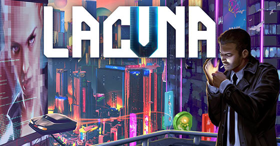 the sci-fi noir adventure detective game lacuna is now available for pc via steam