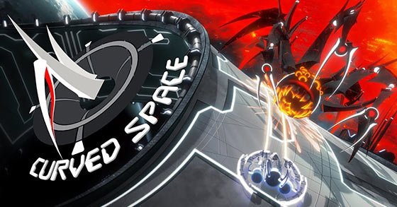 the space-themed rapid-fire-shmup curved space is coming to pc and consoles on june 29th 2021