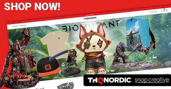 thq nordic has just partnered-up with snap creative and itemlab to open-up their very first merch store
