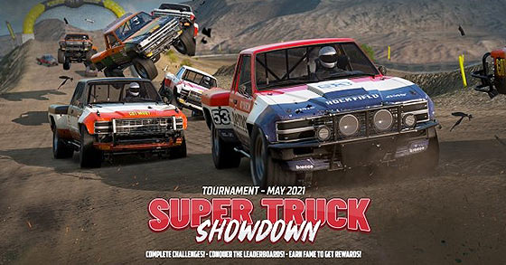 wreckfest has just released its super truck showdown tournament event and off-road car pack dlc