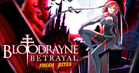 the 2d hack-and-slash platformer bloodrayne betrayal fresh bites is coming to pc and consoles this summer 2021