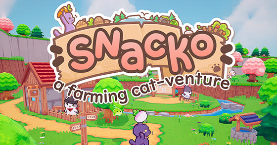 the adorable farming adventure sim snacko is coming to pc and the nintendo switch in 2022