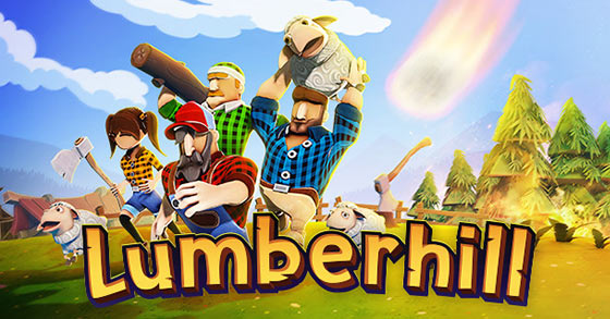 the chaotic multiplayer party game lumberhill is now available for pc via steam