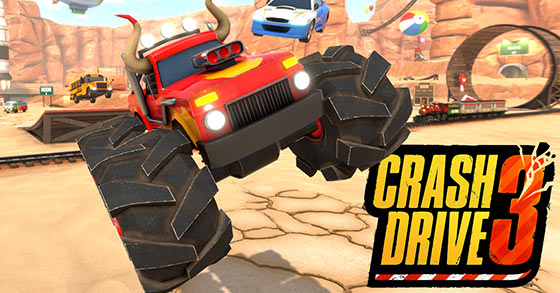 the colorful open-world racing stunts game crash drive 3 is coming to pc consoles and mobile devices on july 8th 2021