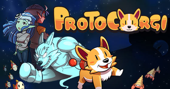 the cosmic bark-em-up protocorgi is coming to pc and the nintendo switch on august 26th 2021