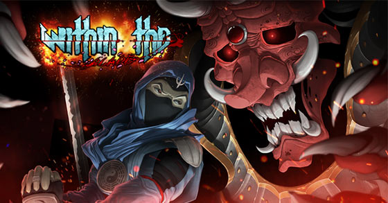 the ninja-themed retro action game within the blade is coming to current and next-gen consoles on july 16th 2021