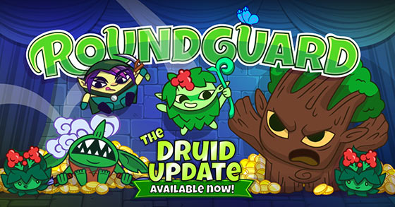 the peggle-inspired dungeon crawler roundguard has just released its druid update for pc and consoles