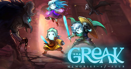 the stunning hand-drawn adventure game greak memories of azur is coming to pc and consoles on august 17th 2021